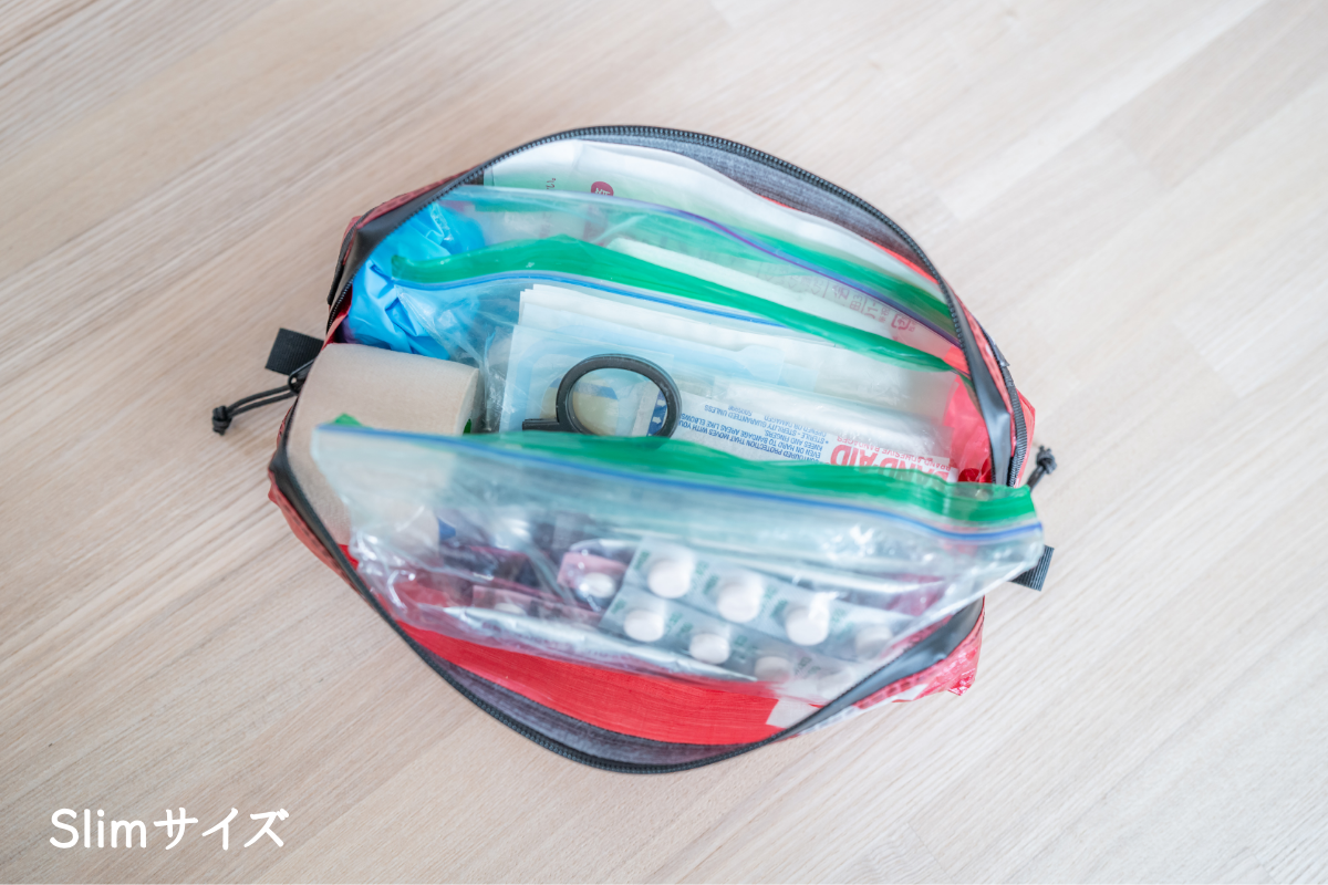 パッと見えて即取り出せる First Aid Kit 仕様【U.L. FAK Packing】
