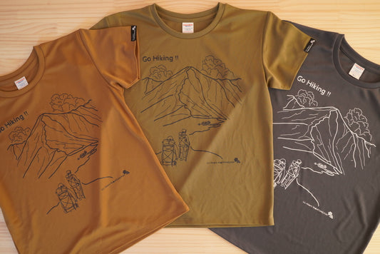 山に行きたくなる Go Hiking !! Dry T Shirt W's