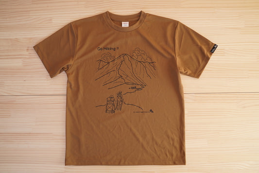 山に行きたくなる Go Hiking !! Dry T Shirt Unisex