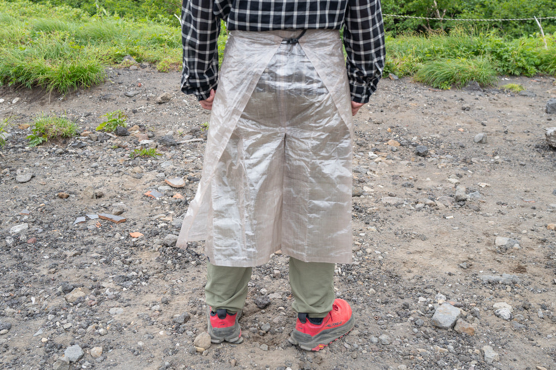 レインパンツでもレインスカートでもない、気軽に履ける超軽量【U.L. FUN Culotte]