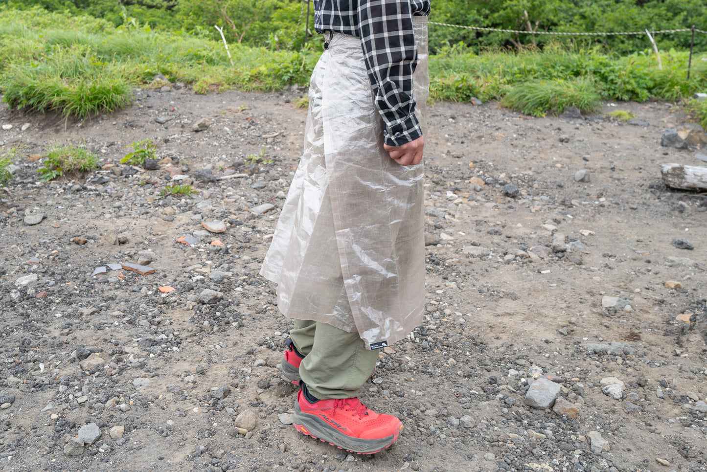 レインパンツでもレインスカートでもない、気軽に履ける超軽量【U.L. FUN Culotte]