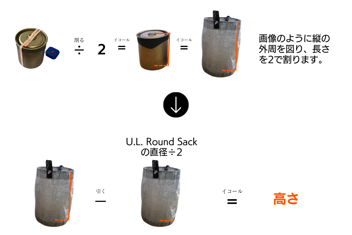 U.L. Round Sack 0.8【 R11~13 】Custom