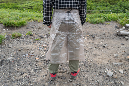 レインパンツでもレインスカートでもない、気軽に履ける超軽量【U.L. FUN Culotte]
