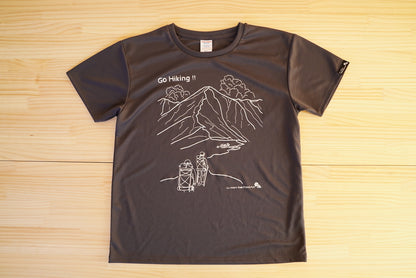山に行きたくなる Go Hiking !! Dry T Shirt W's