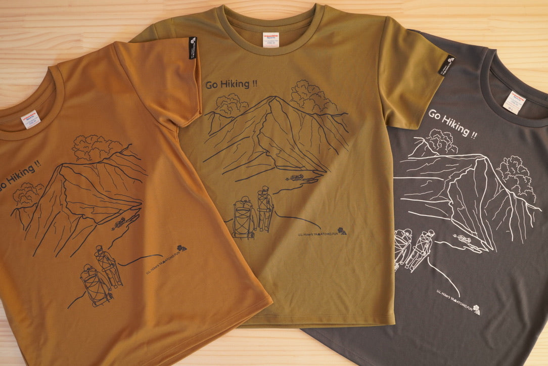 Go Hiking !! Dry T Shirt W's